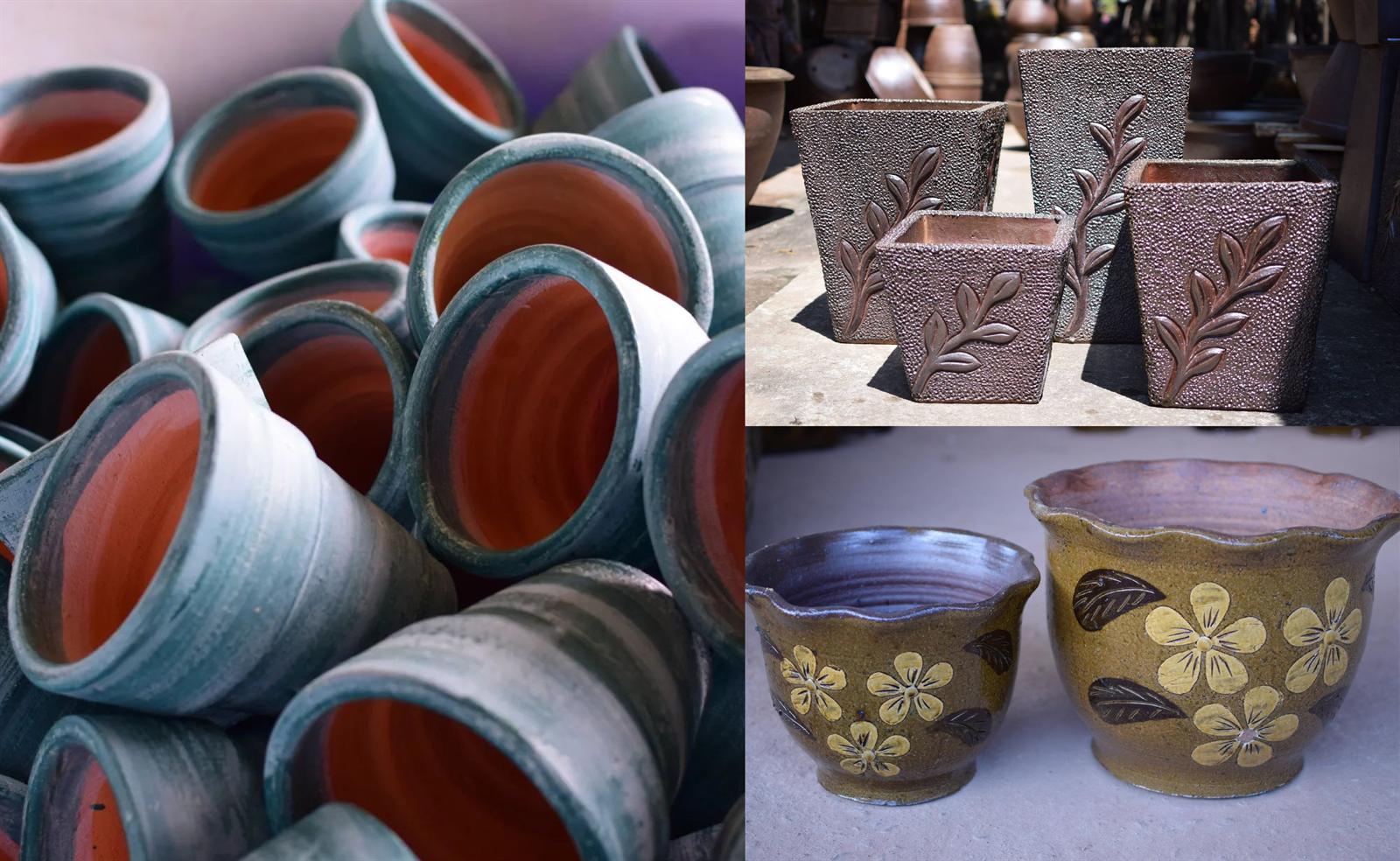 Decorative Pots and Stones 1