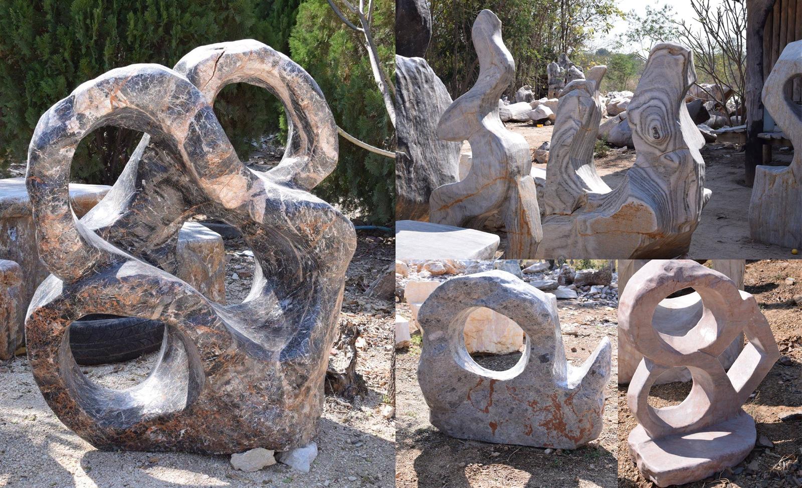 Decorative Pots and Stones 2